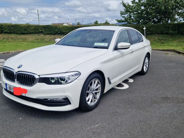 BMW 5-Series Saloon, Diesel, 2018, White