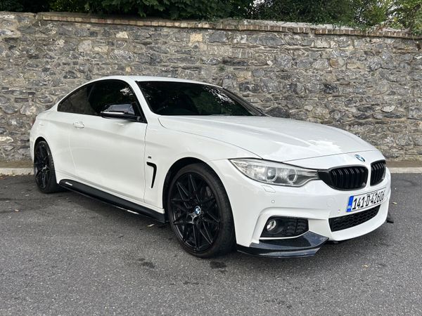 BMW 4-Series Coupe, Diesel, 2014, White