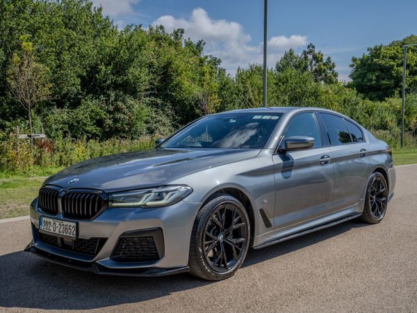 BMW 5-Series Saloon, Diesel, 2020, Blue