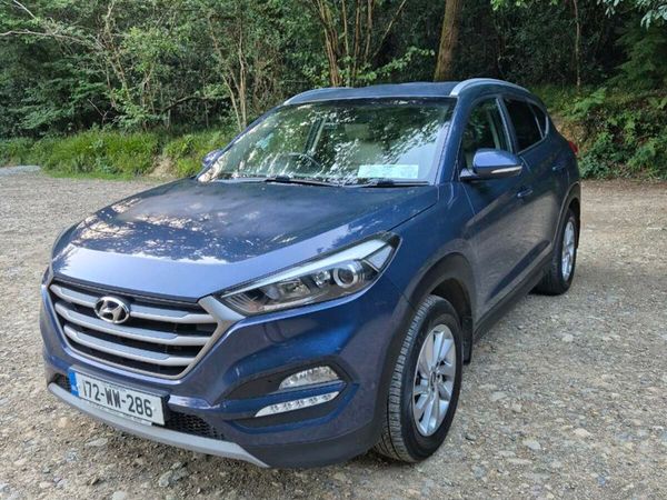 Hyundai Tucson SUV, Diesel, 2017, Blue