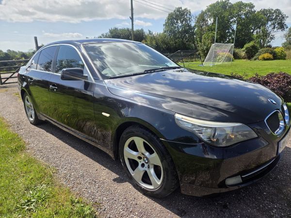 BMW 5-Series Saloon, Diesel, 2009, Black