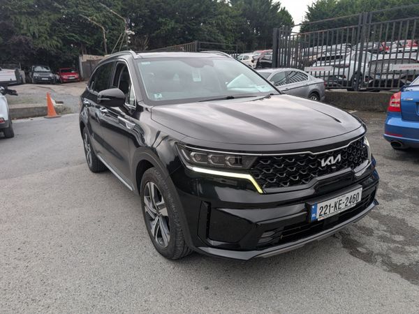 Kia Sorento SUV, Petrol Plug-in Hybrid, 2022, Black