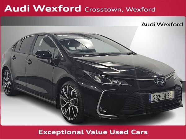 Toyota Corolla Saloon, Petrol Hybrid, 2023, Black