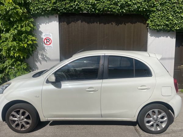Nissan Micra Hatchback, Petrol, 2015, White