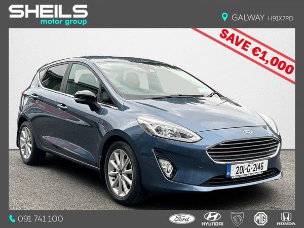 Ford Fiesta Hatchback, Petrol, 2020, Blue