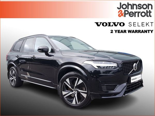Volvo XC90 SUV, Petrol Plug-in Hybrid, 2022, Black