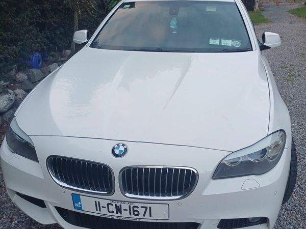 BMW 5-Series Saloon, Diesel, 2011, White