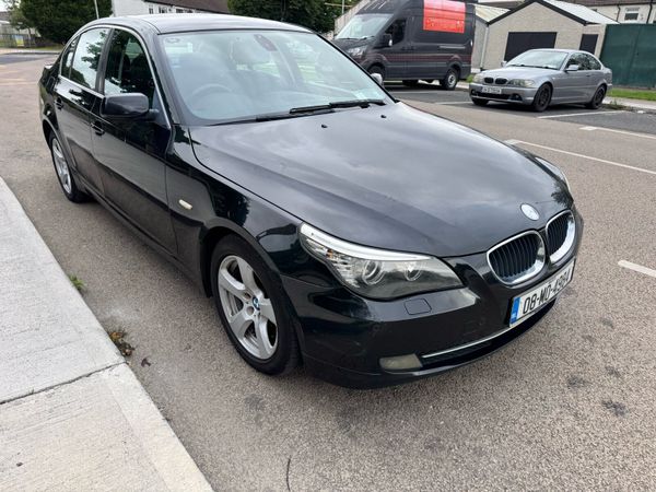 BMW 5-Series Saloon, Diesel, 2008, Black