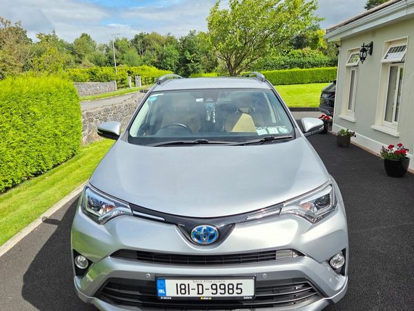 Toyota RAV4 SUV, Petrol Hybrid, 2018, Grey