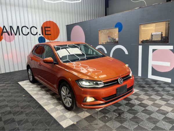 Volkswagen Polo Hatchback, Petrol, 2019, Orange