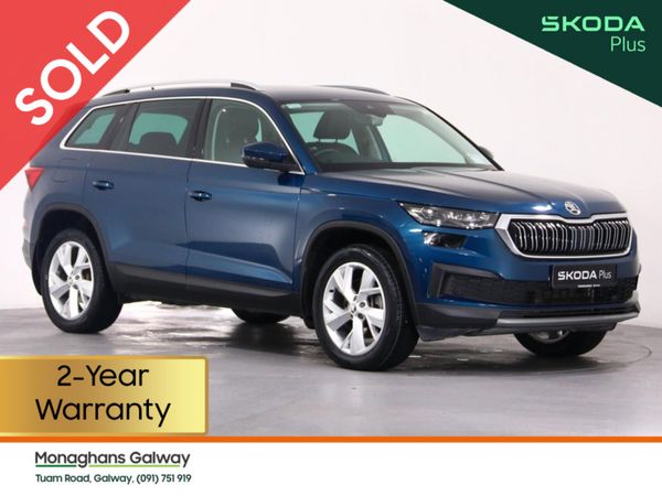 Skoda Kodiaq Estate, Diesel, 2022, Blue