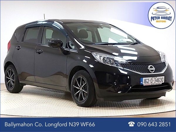 Nissan Note MPV, Petrol, 2016, Black