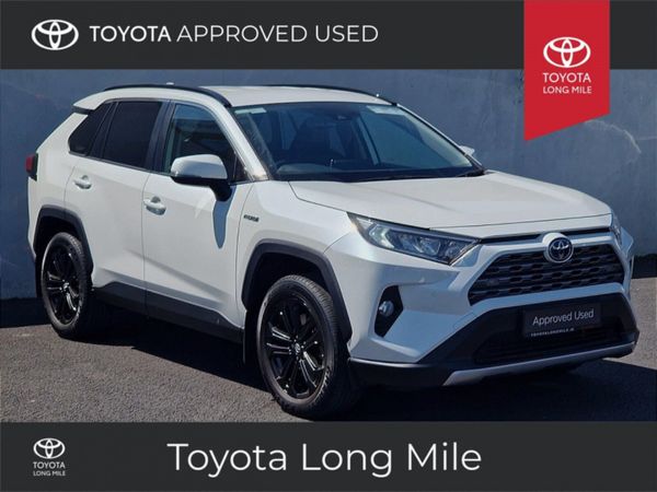 Toyota RAV4 SUV, Petrol Hybrid, 2021, White