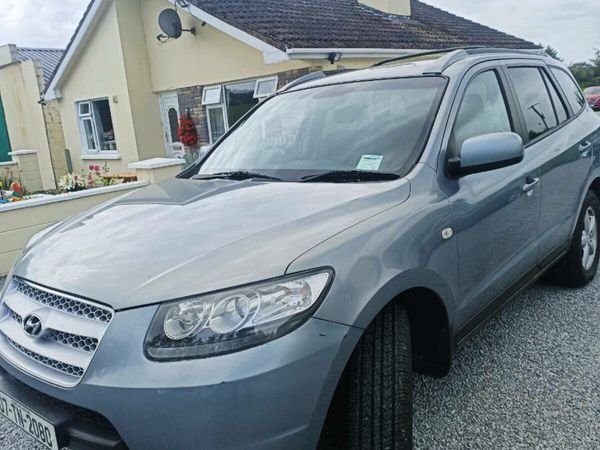 Hyundai Santa Fe SUV, Diesel, 2007, Blue
