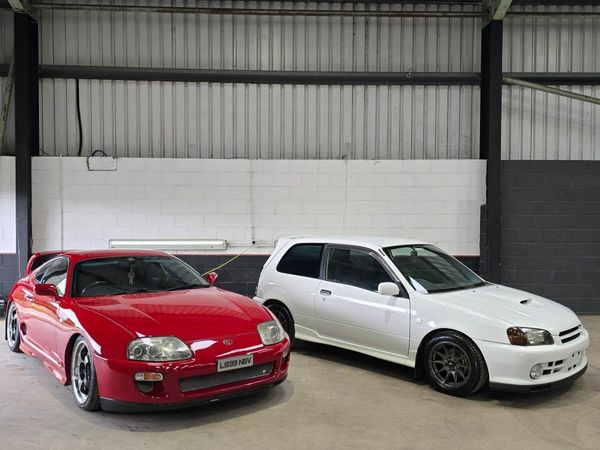 Toyota Starlet Hatchback, Petrol, 1997, White