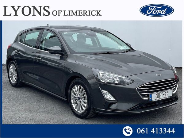 Ford Focus Hatchback, Petrol Hybrid, 2021, Grey