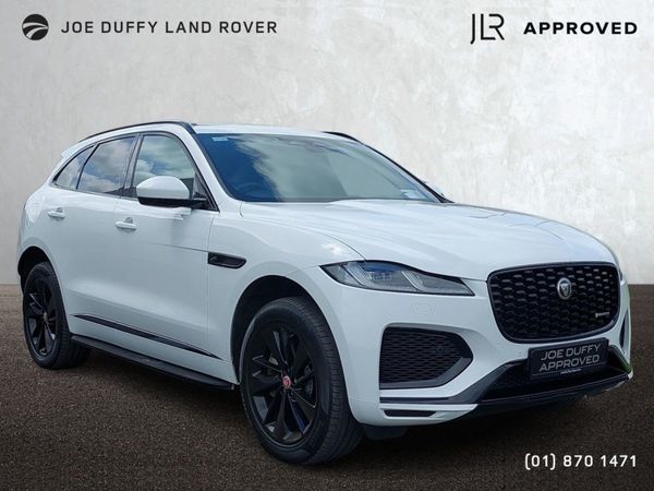 Jaguar F-Pace SUV, Petrol Plug-in Hybrid, 2022, White