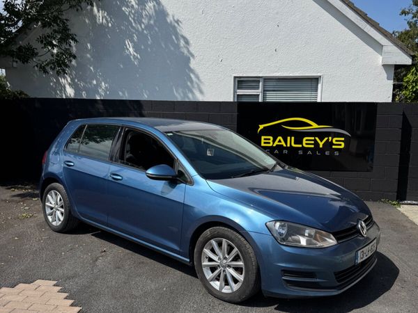 Volkswagen Golf Hatchback, Diesel, 2013, Blue