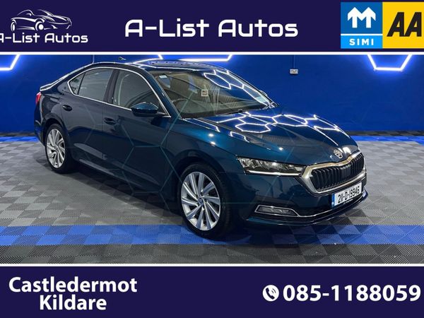 Skoda Octavia Saloon, Diesel, 2021, Blue