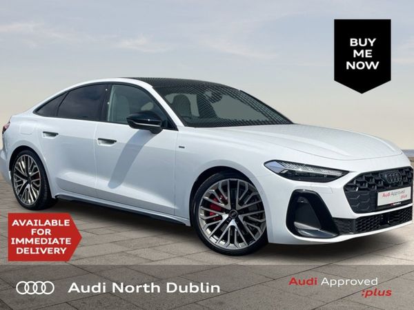 Audi A5 Saloon, Petrol Plug-in Hybrid, 2025, White