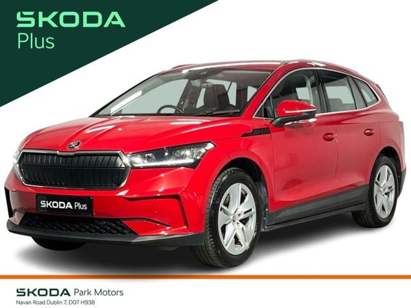 Skoda Enyaq SUV, Electric, 2022, Red