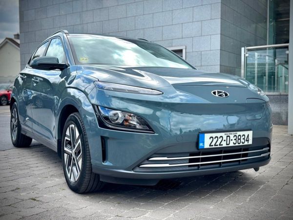 Hyundai KONA MPV, Electric, 2022, Green