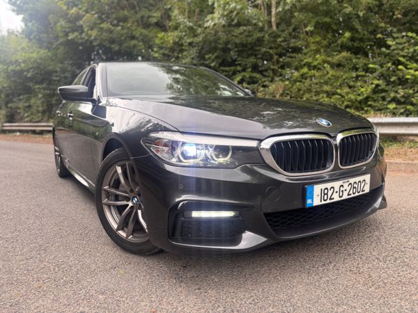 BMW 5-Series Saloon, Diesel, 2018, Grey
