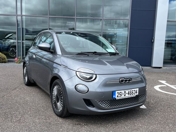 Fiat 500e Hatchback, Electric, 2025, Grey