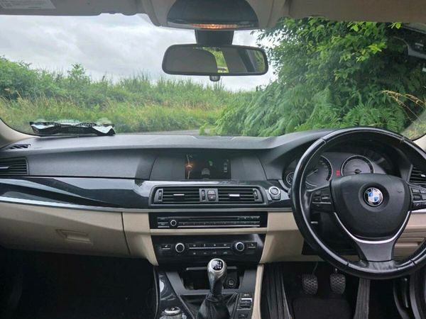 BMW 5-Series Saloon, Diesel, 2013, Grey