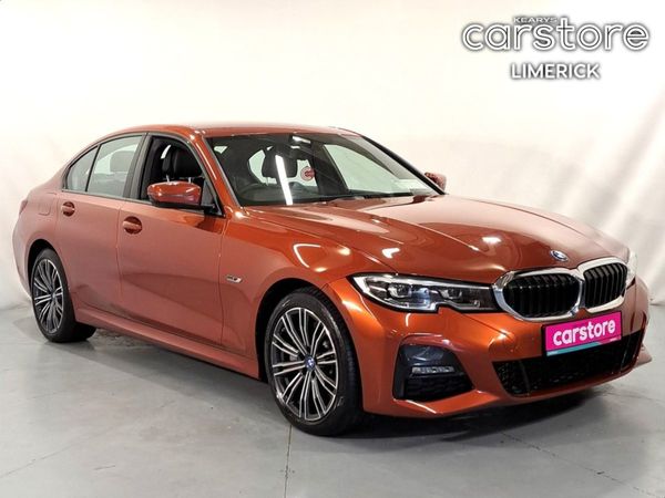 BMW 3-Series Saloon, Petrol Hybrid, 2022, Orange