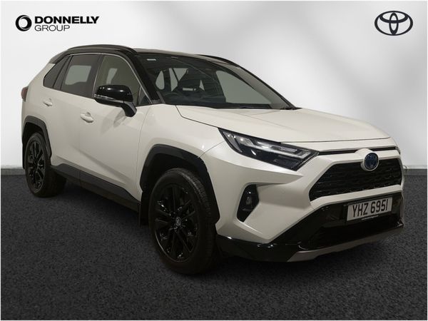 Toyota RAV4 Estate, Petrol Hybrid, 2022, White