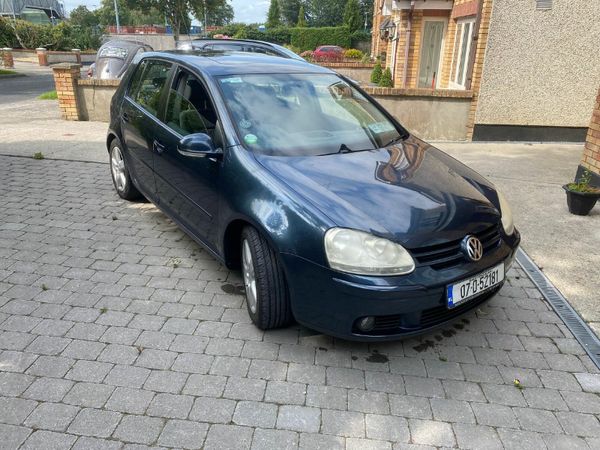 Volkswagen Golf Hatchback, Petrol, 2007, Blue