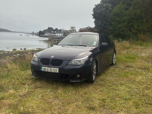 BMW 5-Series Saloon, Diesel, 2008, Black