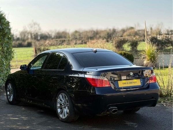 BMW 5-Series Saloon, Diesel, 2008, Black