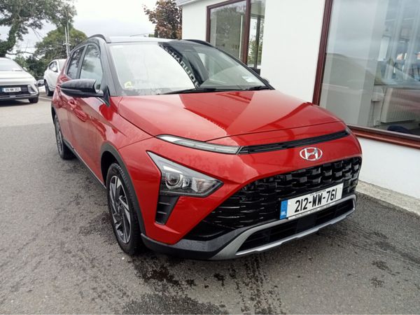 Hyundai Bayon Estate, Petrol, 2021, Red