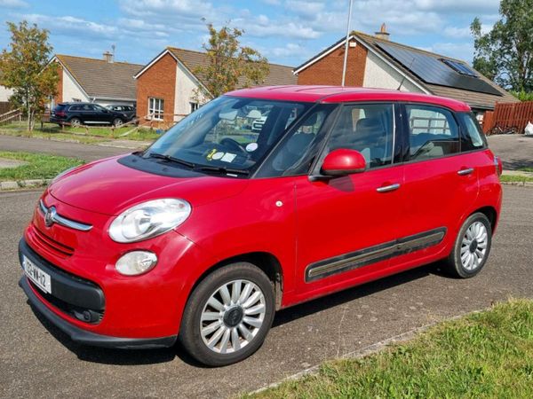 Fiat 500 MPV, Diesel, 2013, Red