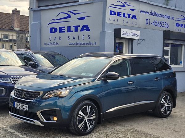 Peugeot 5008 MPV, Diesel, 2018, Green