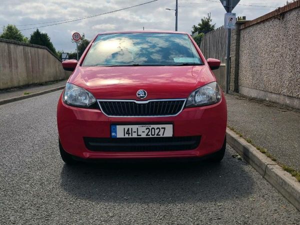 Skoda Citigo Hatchback, Petrol, 2014, Red