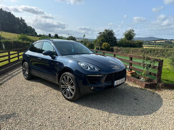 Porsche Macan SUV, Diesel, 2014, Blue