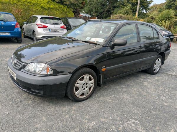 Toyota Avensis Saloon, Petrol, 2001, Black