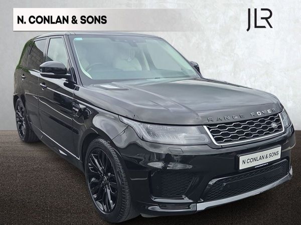 Land Rover Range Rover Sport SUV, Diesel, 2019, Black