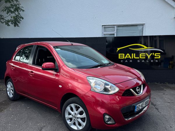 Nissan Micra Hatchback, Petrol, 2015, Red