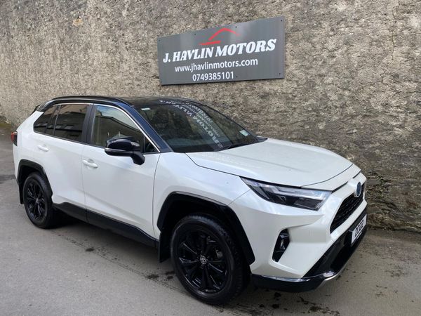 Toyota RAV4 SUV, Petrol Hybrid, 2022, White