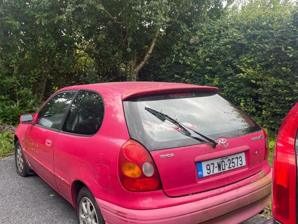 Toyota Corolla Hatchback, Petrol, 1997, Red