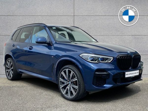 BMW X5 SUV, Diesel Hybrid, 2022, Blue