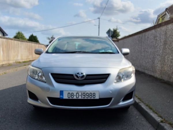 Toyota Corolla Saloon, Petrol, 2008, Silver