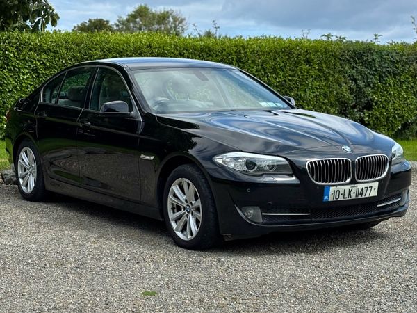BMW 5-Series Saloon, Diesel, 2010, Black