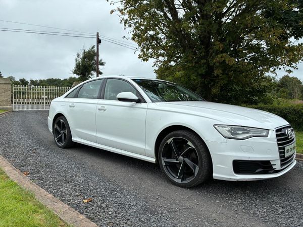 Audi A6 Saloon, Diesel, 2015, White