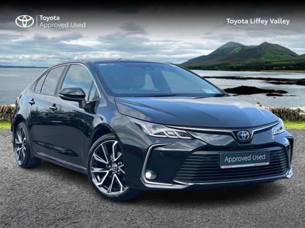 Toyota Corolla Saloon, Petrol Hybrid, 2022, Black