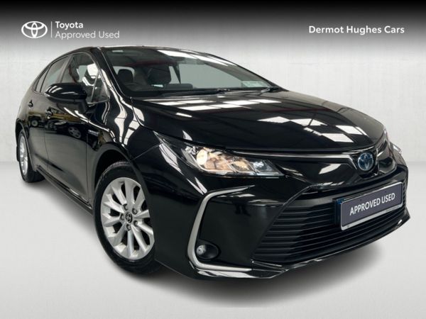 Toyota Corolla Saloon, Petrol Hybrid, 2020, Black